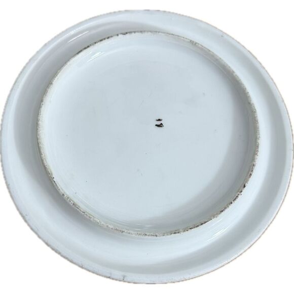 Vintage Floral Decorative Plate - Picture 3 of 5